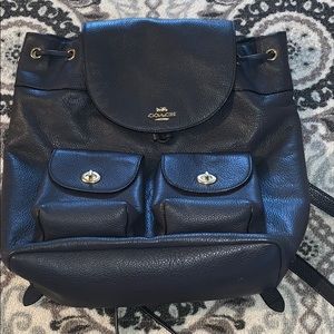 Coach Billie Backpack Purse, Authentic